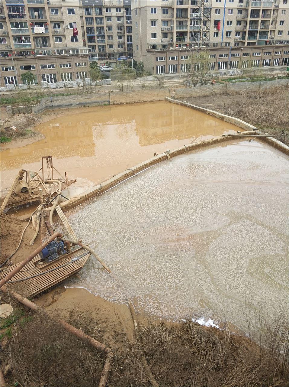 漠河沉淀池淤泥清理-厂区废水池淤泥清淤