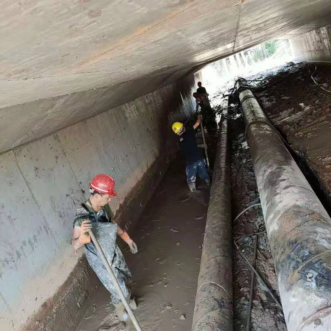 漠河工业管道清淤